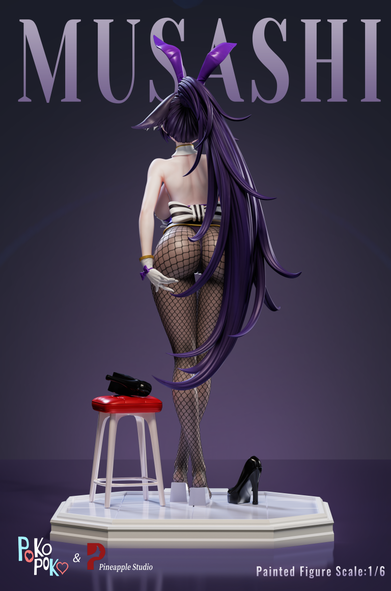 Pineapple Studio & POKO POKO Studio - Azur Lane Shinano & Musashi 1/6 Statue(GK)