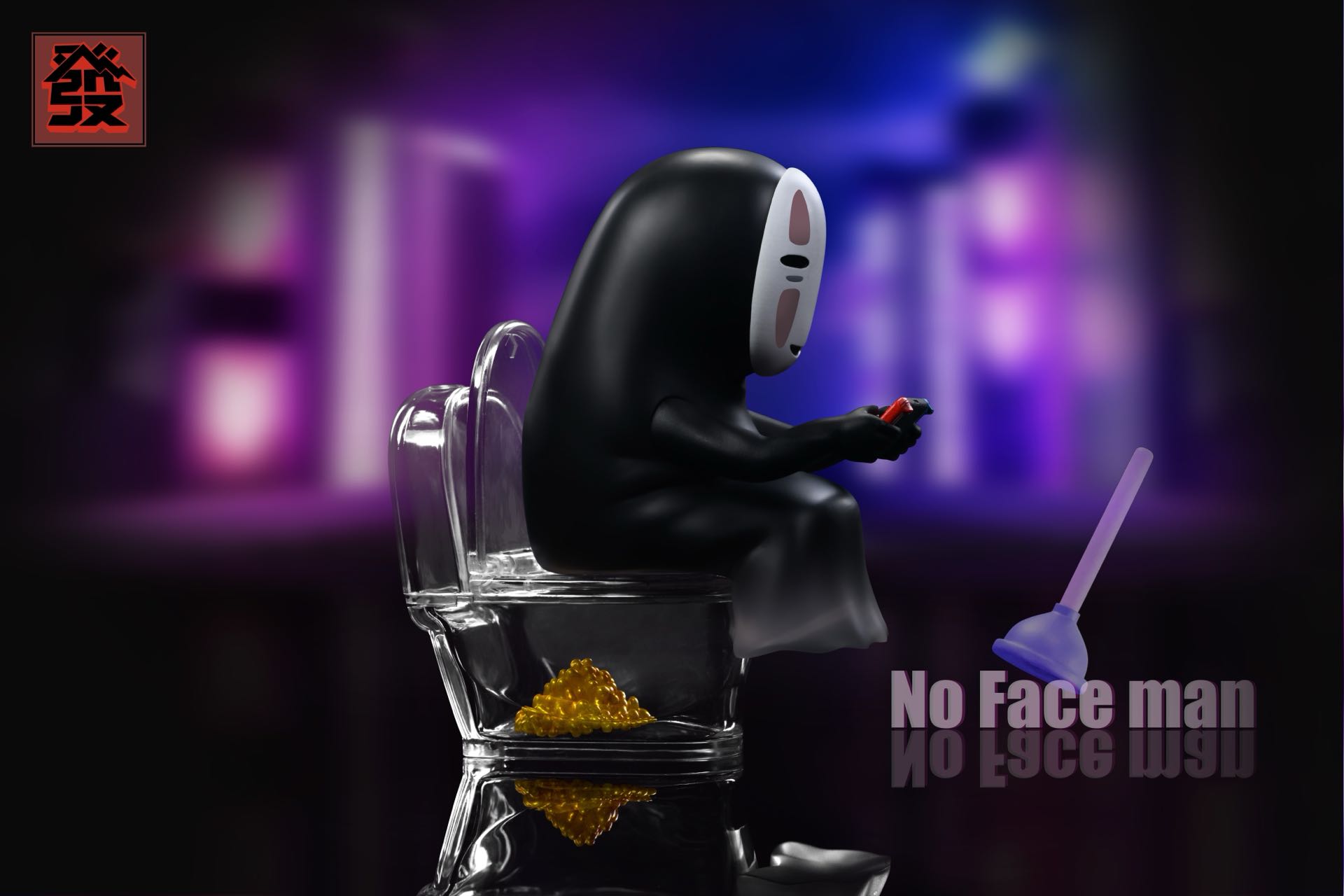 Fa Studio - Spirited Away No Face Man Desktop Ornament Statue(GK)