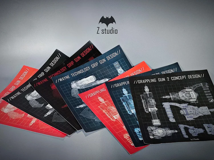 Z Studio C Other series - First Series (Ben Affleck Edition) Cinematic Grade Batman Weapon Replica Collection 1/1 Scale Statue(GK)