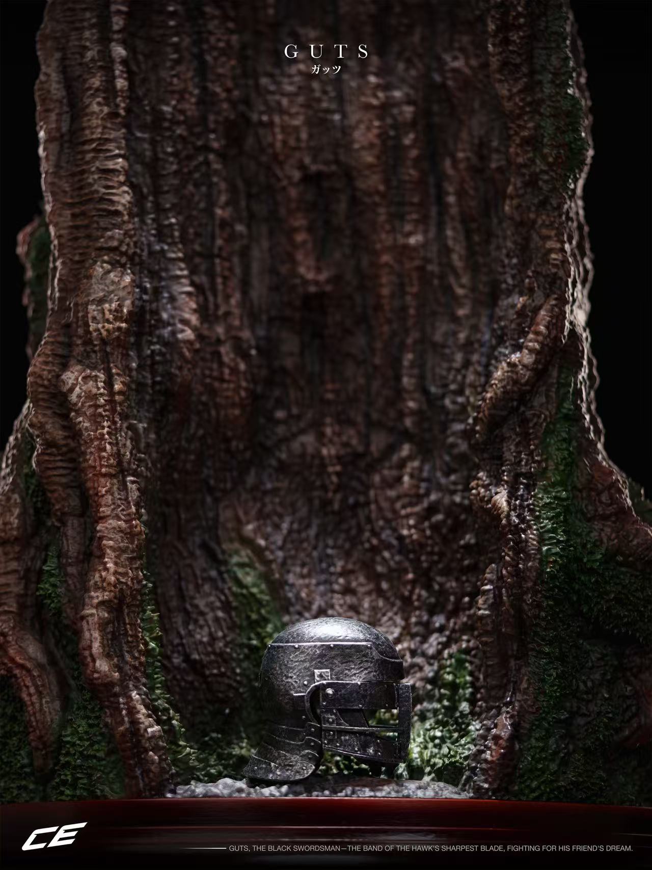 CE Studio Guts Leaning Against Tree Berserk Statue