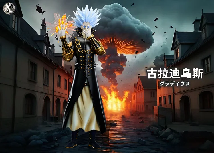 Clone Studio - One Piece Donquixote Pirates series Machvise Giolla Gladius 1/6 Statue(GK)