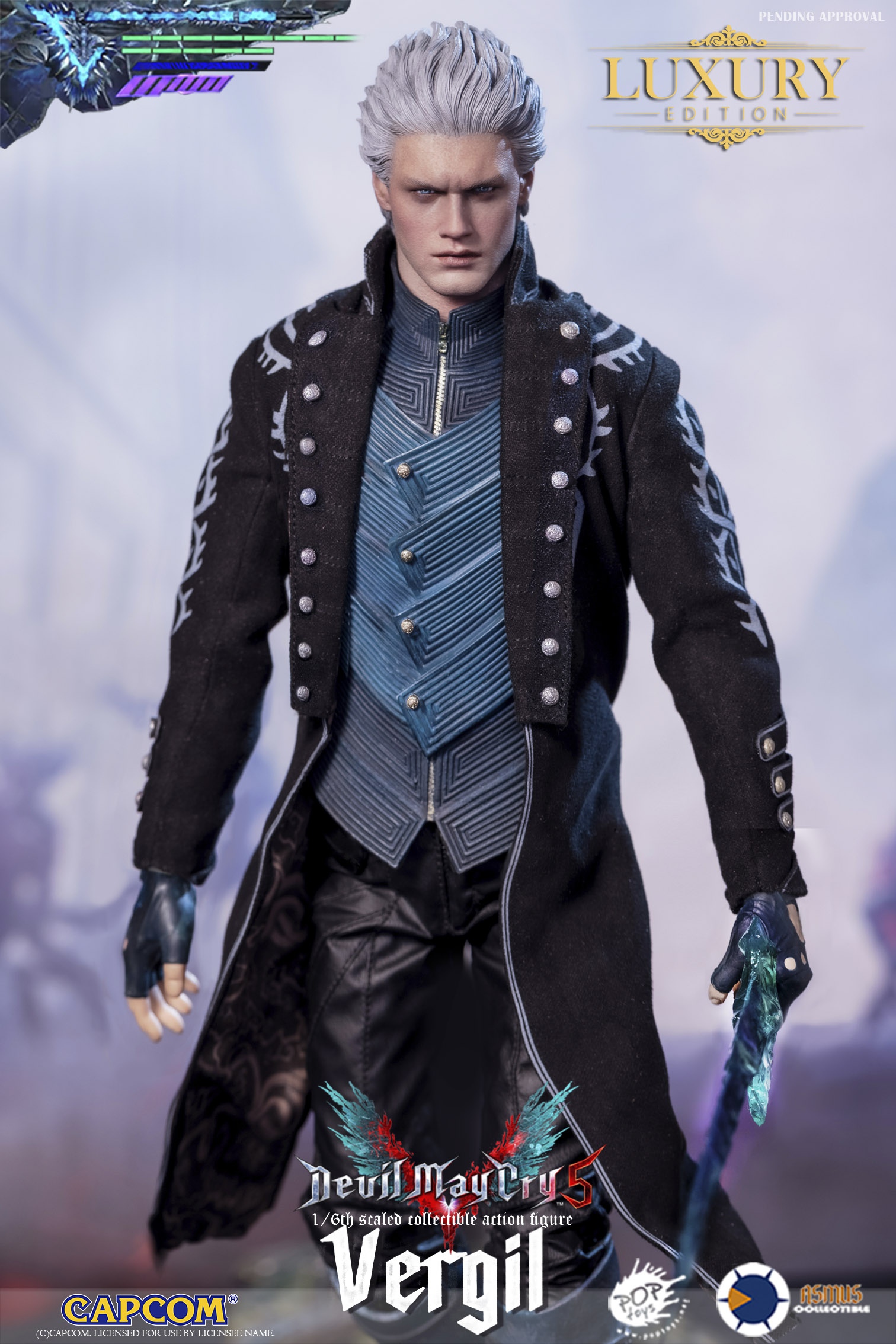 ASMUS TOYS - Devil May Cry 5 1/6 Vergil Deluxe Version DMC500LUX  Action Figure