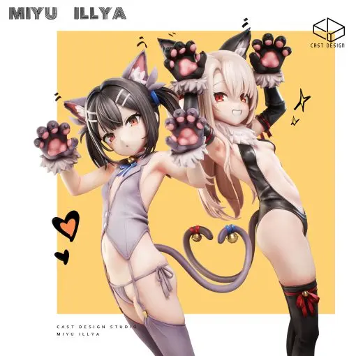Cast Design Studio - Illya X Miyu Fate Statue