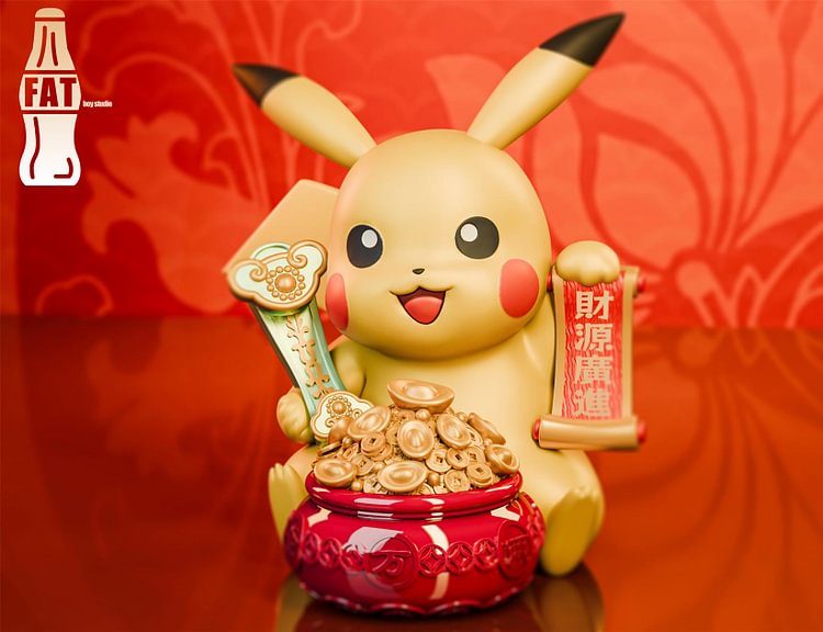 FAT boy Studio - Pokémon  Lucky Pikachu 1/1 Statue(GK)