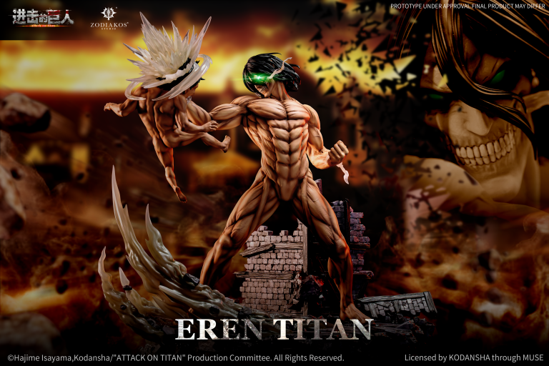 Zodiakos Studio - Attack On Titan Eren Yeager (Licensed) Statue(GK)