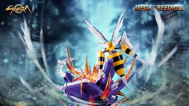 Cybera Studio - Pokémon Game Console Series #2 mega Beedrill Statue(GK)