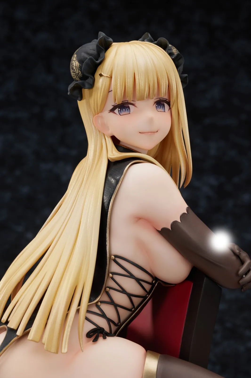 PURE Studio - Original Design - Black Cheongsam Ver. Chinese Girl  1/6 Scale Statue(GK)