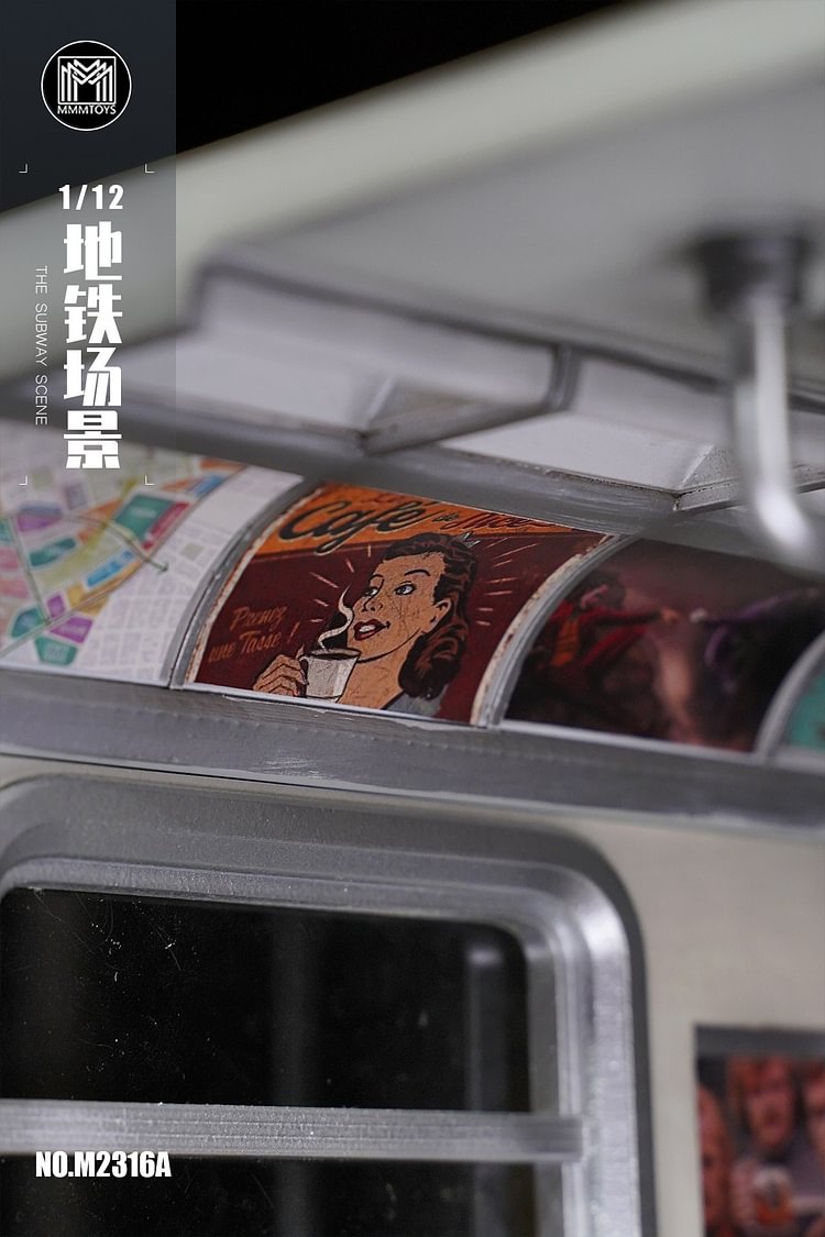 In stock MMMTOYS Studio Subway Scenarios M2316A / B Scene