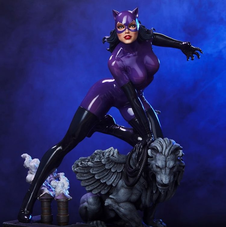 Sideshow Collectibles - DC Catwoman Variant Quarter Scale 914156 (Licensed) Statue(GK)