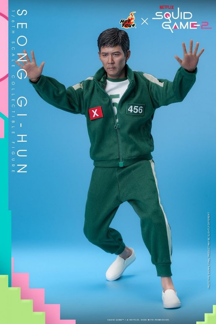 Hottoys - Squid Game 2 Seong Gi-Hun Collectible Figure TMS153 (Licensed) Bust 1/6 Statue(GK)-Statue Master