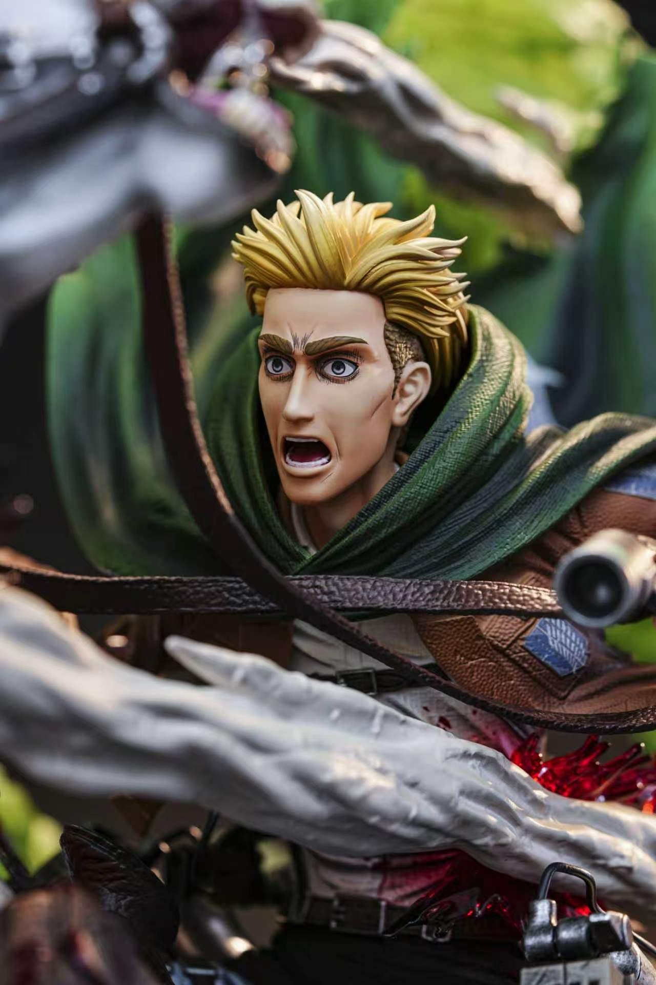 Model Power Studio Commander Erwin's Suicide Charge Attack on Titan