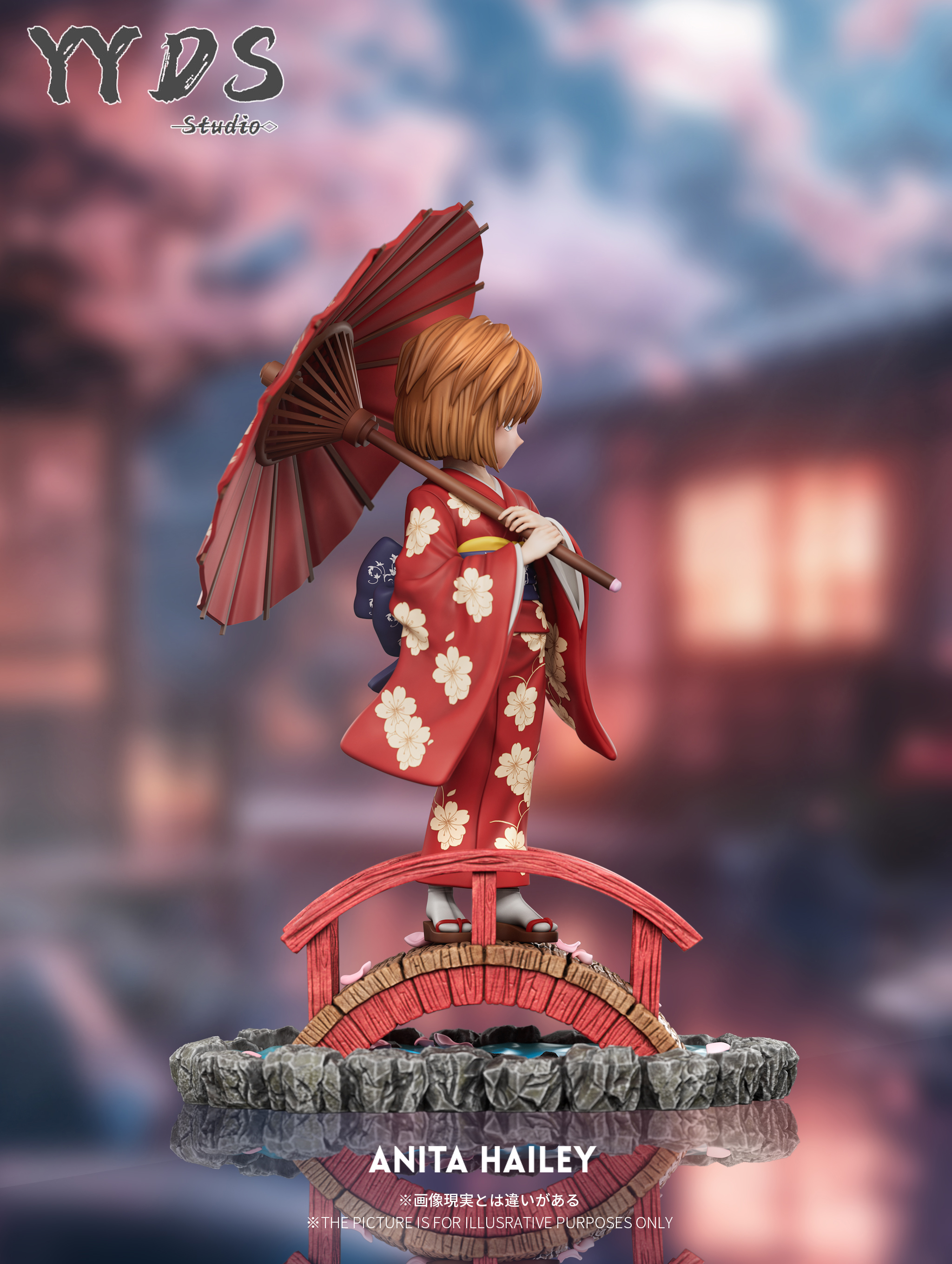 YYDS Studio - Detective Conan Kimono Edition Ai Haibara 1/6 Statue(GK)