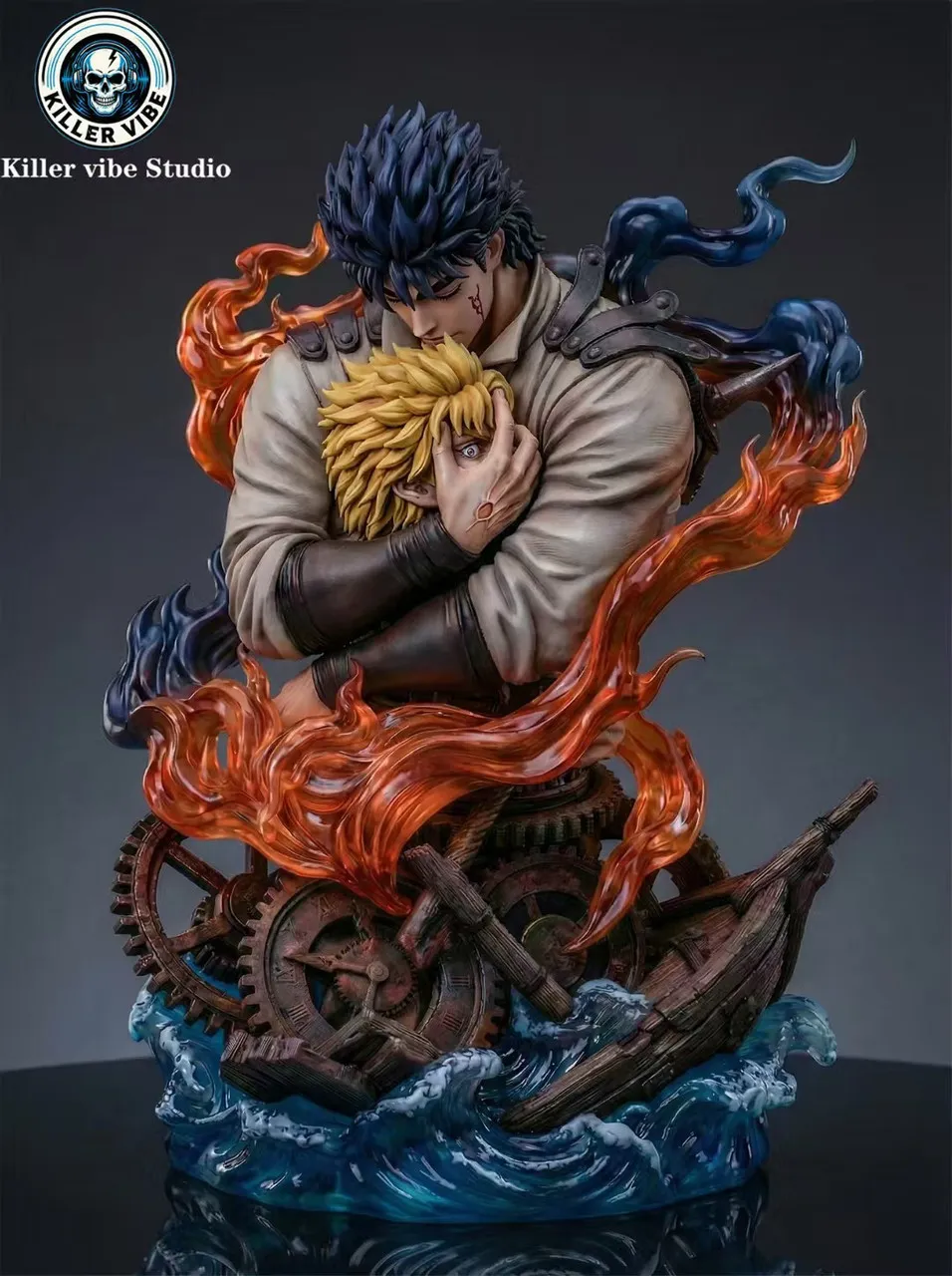 Killer Vibe Studio - JoJo's Bizarre Adventure Jonathan Joestar & Dio Brando Statue