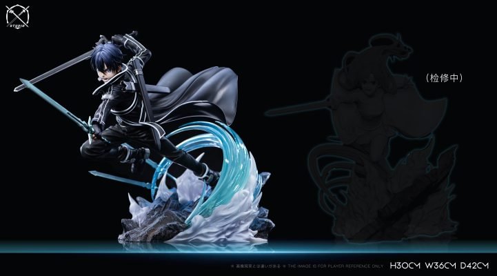 X Studio - Sword Art Online Black Swordsman Kirito 1/6 Statue(GK)