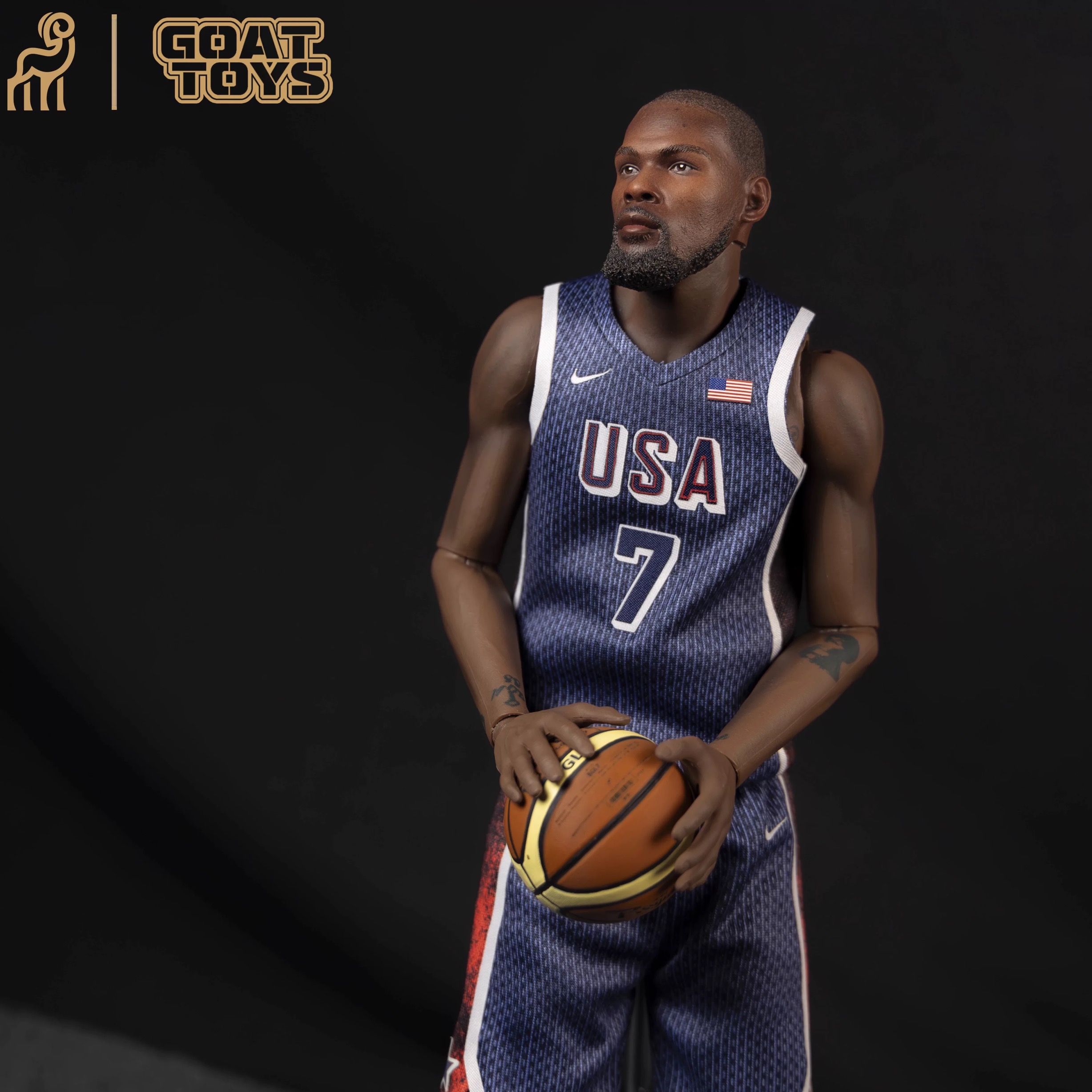 Goat Toys - NBA 1/6 Kevin Durant Olympic Games Fine Paint Set Action Figure
