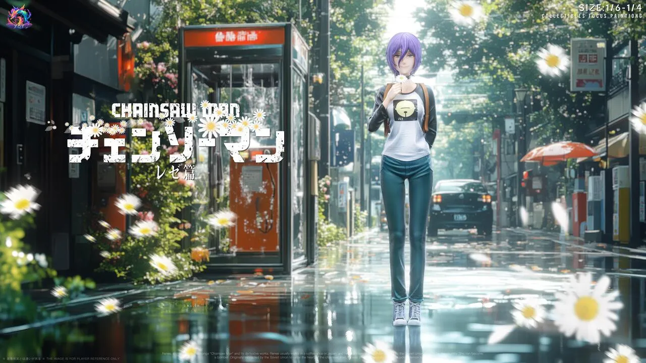 YQY Studio - Reze First Encounter Chainsaw Man Statue 