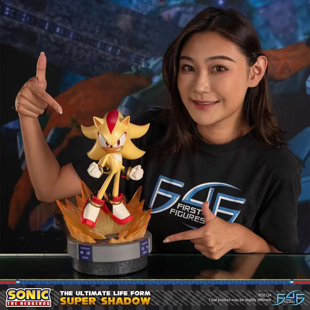 First 4 Figures - Sonic The Hedgehog - The Ultimate Life Form: Shadow the Hedgehog X Super Shadow (Licensed) Statue 