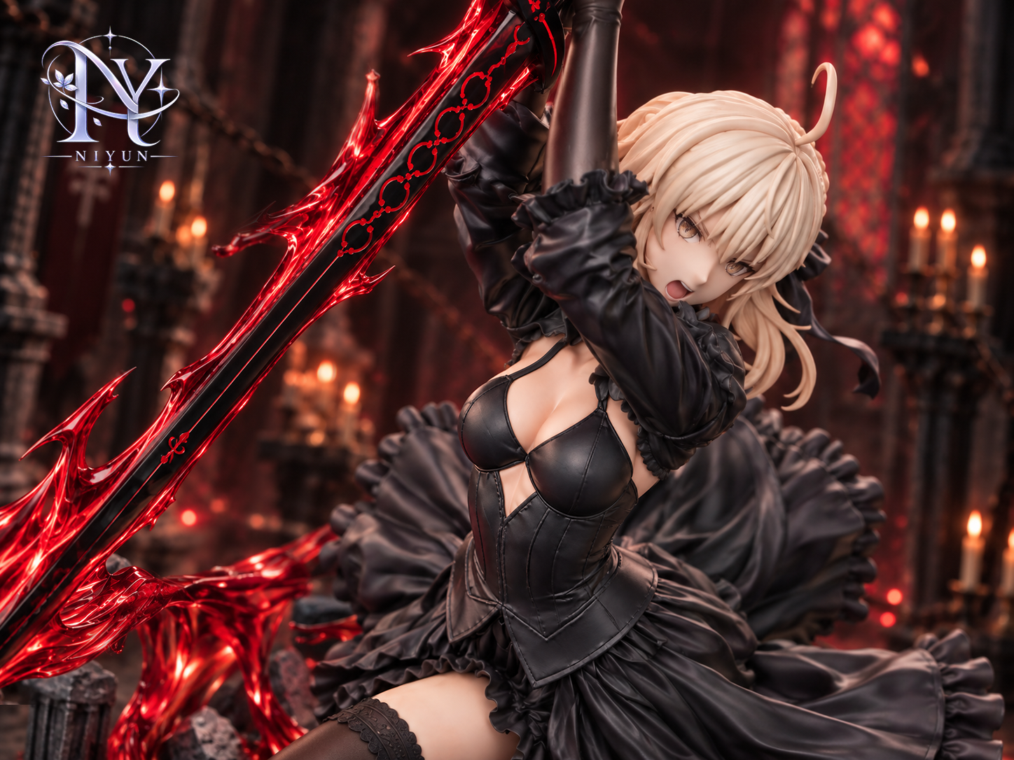 Ni Yun Studio Artoria Pendragon Dress Ver Fate Statue