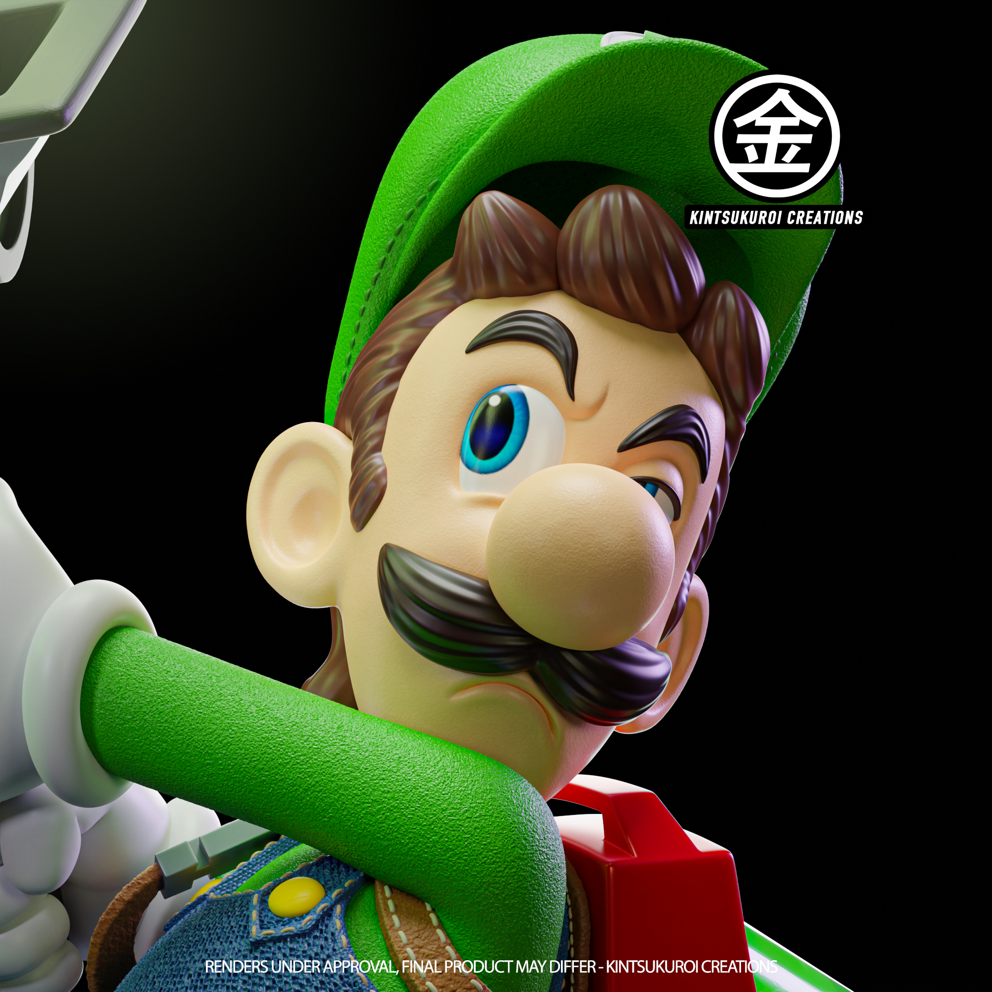 Kintsukuroi Creations Studio - Super Mario Luigi's Mansion 3