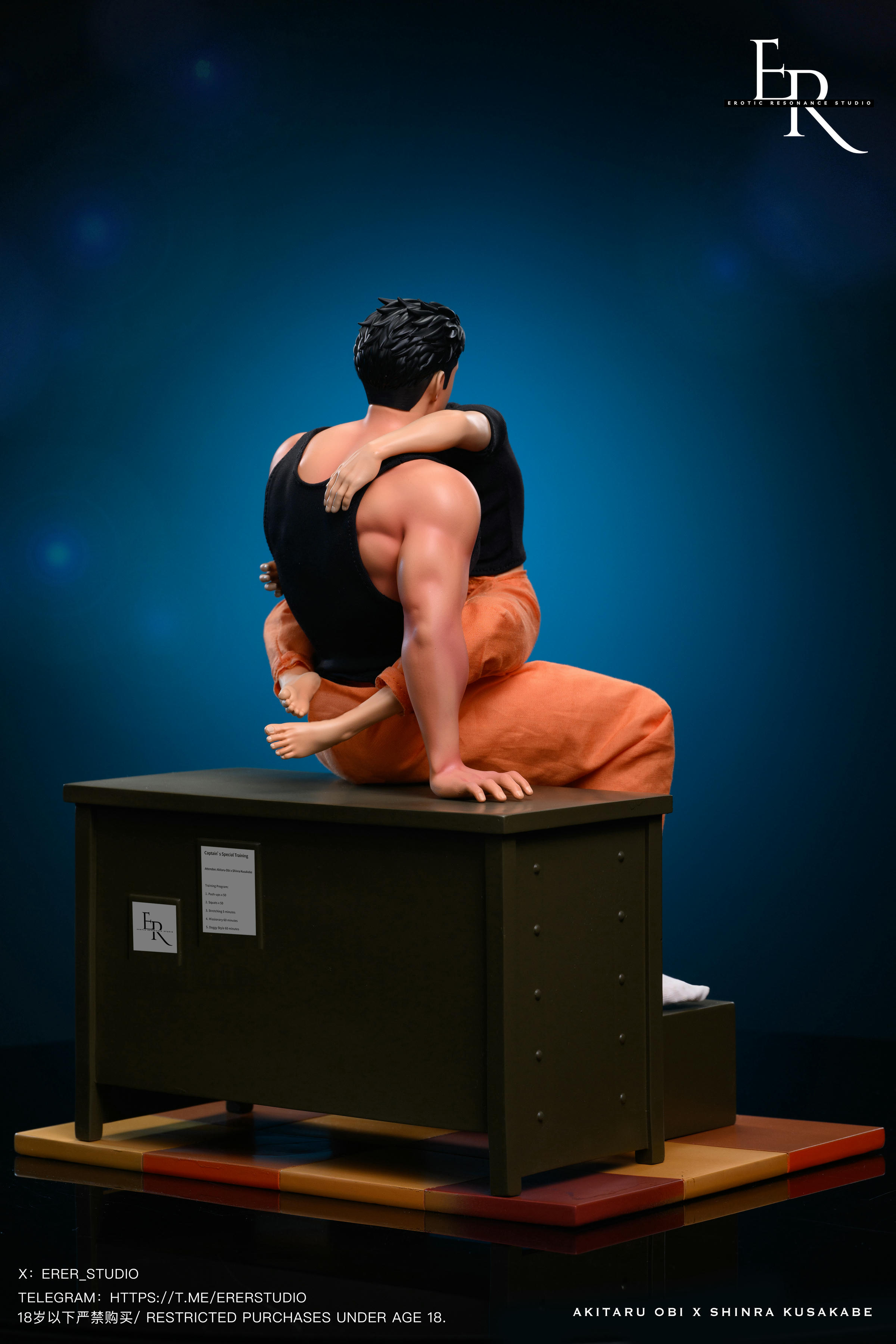 Erotic Resonance Studio - Fire Force Special Training with the Captain Akitaru Obi & Shinra Kusakabe