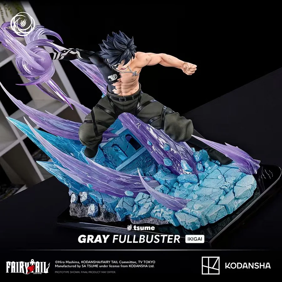 TSUME Studio - 1/6 Scale Gray Fullbuster and Juvia Lockser Statue 