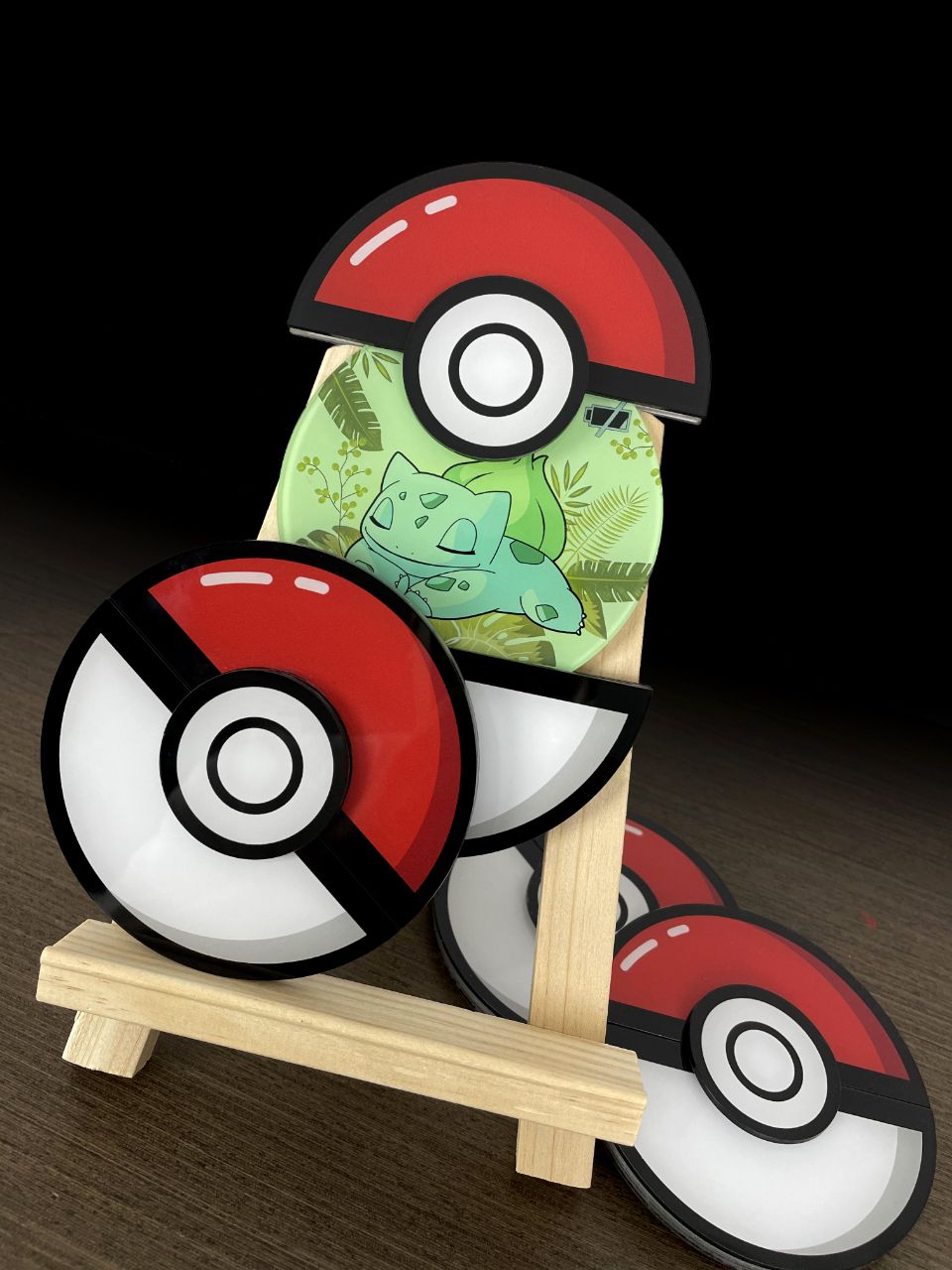 IN-STOCK MOMO Studio Pokemon Poke Ball Pikachu Bulbasaur Charmander Squirtle Magnet