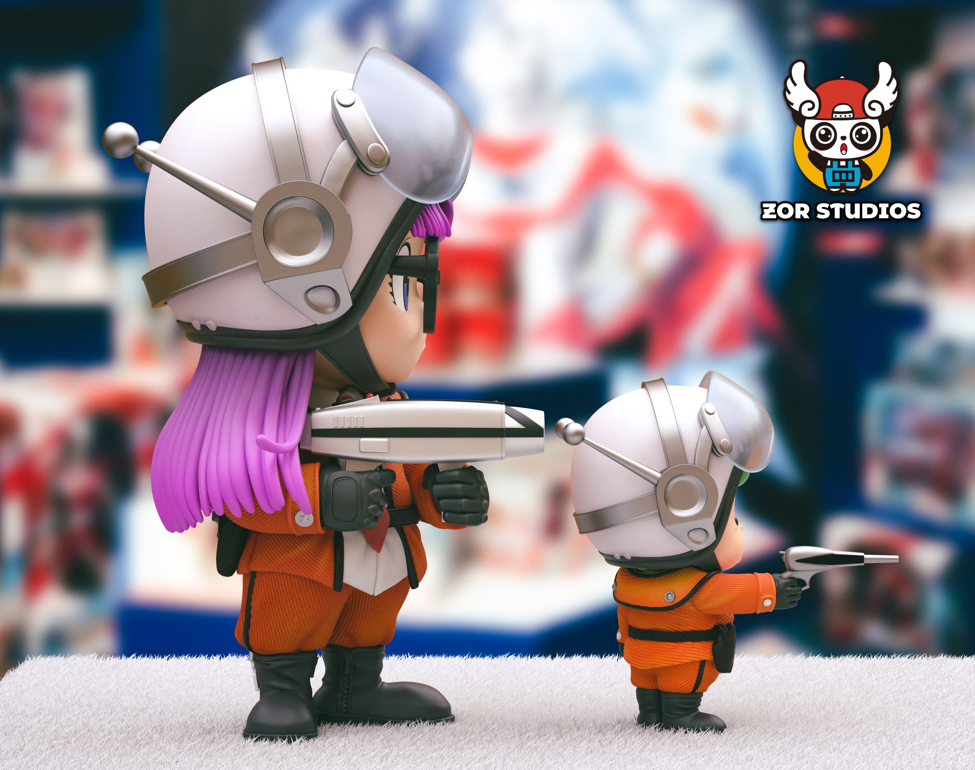 Pre-order ZOR Special Search Team Arare Little Gaga GK Limited Edition Statue Model