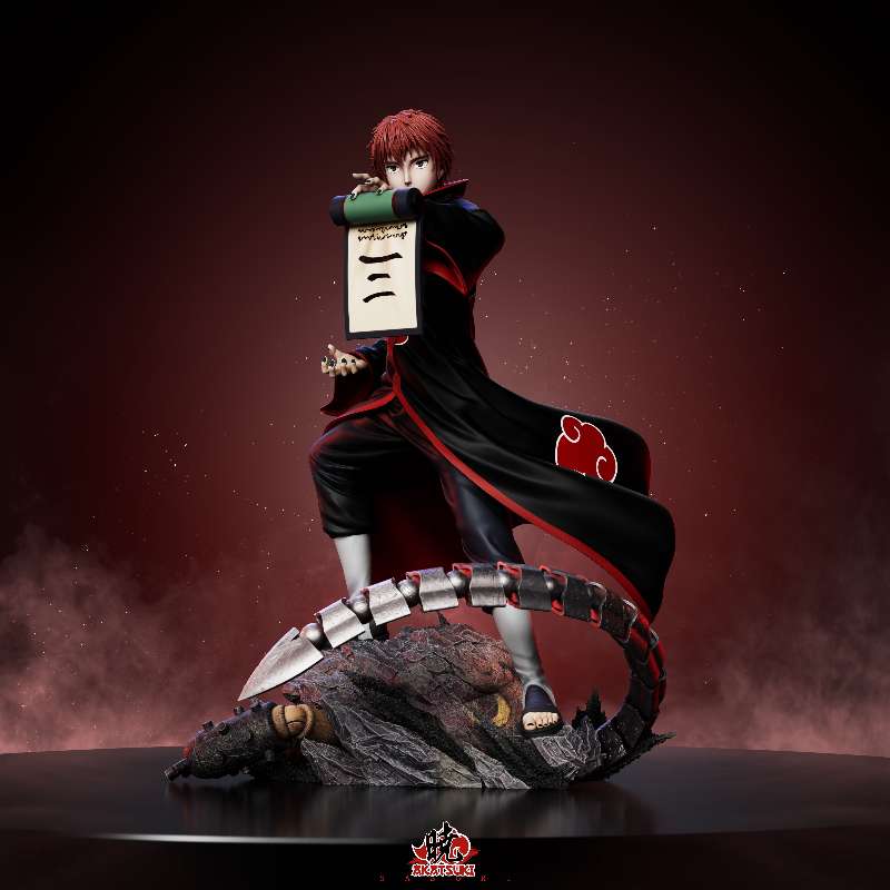 Pre-order Akatsuki The Sharingan Resonance - Scorpion from Naruto GK Limited Edition Handmade Statue Model-Statue Master