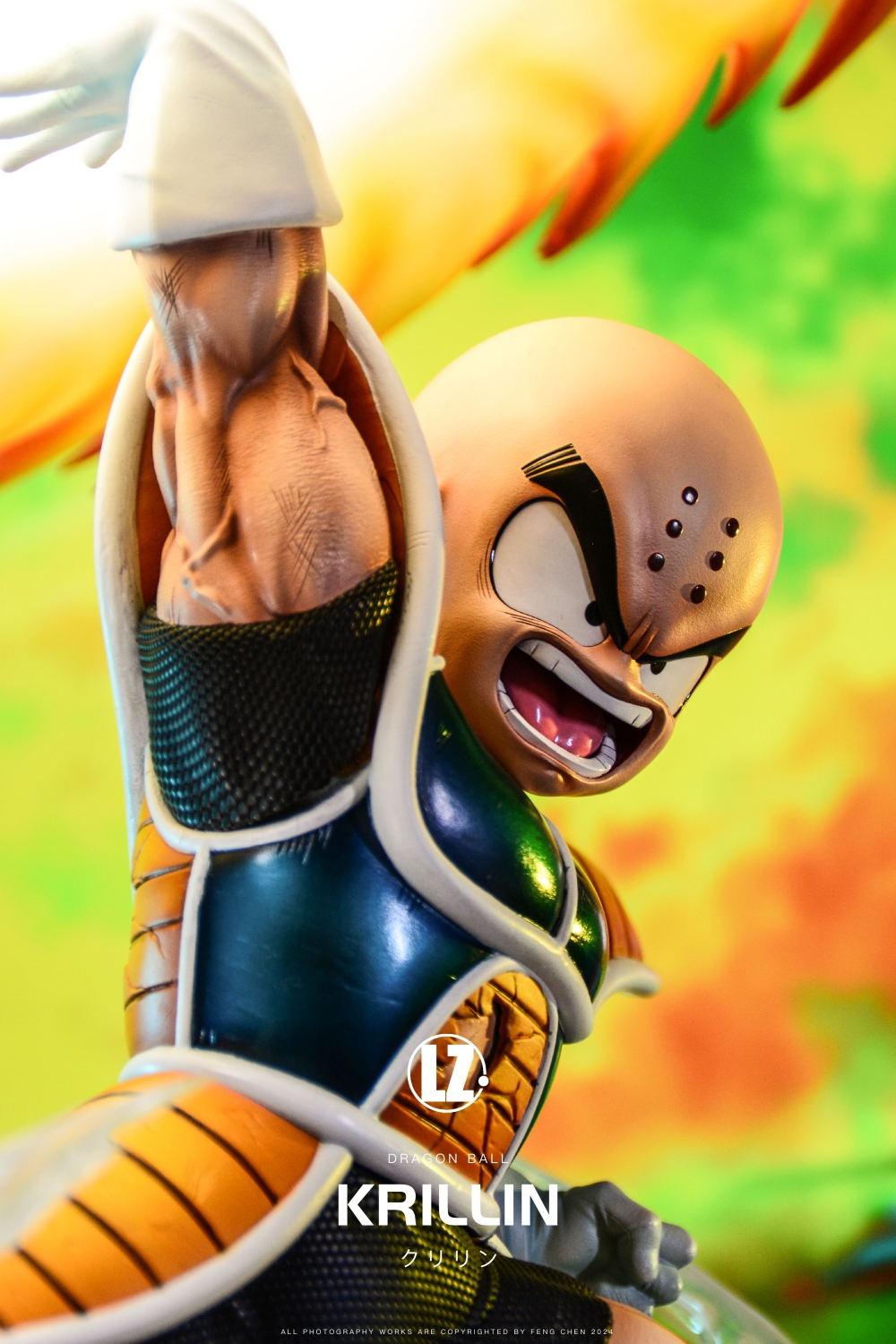 Pre-order Lz Dragon Ball Resonance Series Krillin, Energy Slash, Dragon Ball GK Limited Edition Model-Statue Master