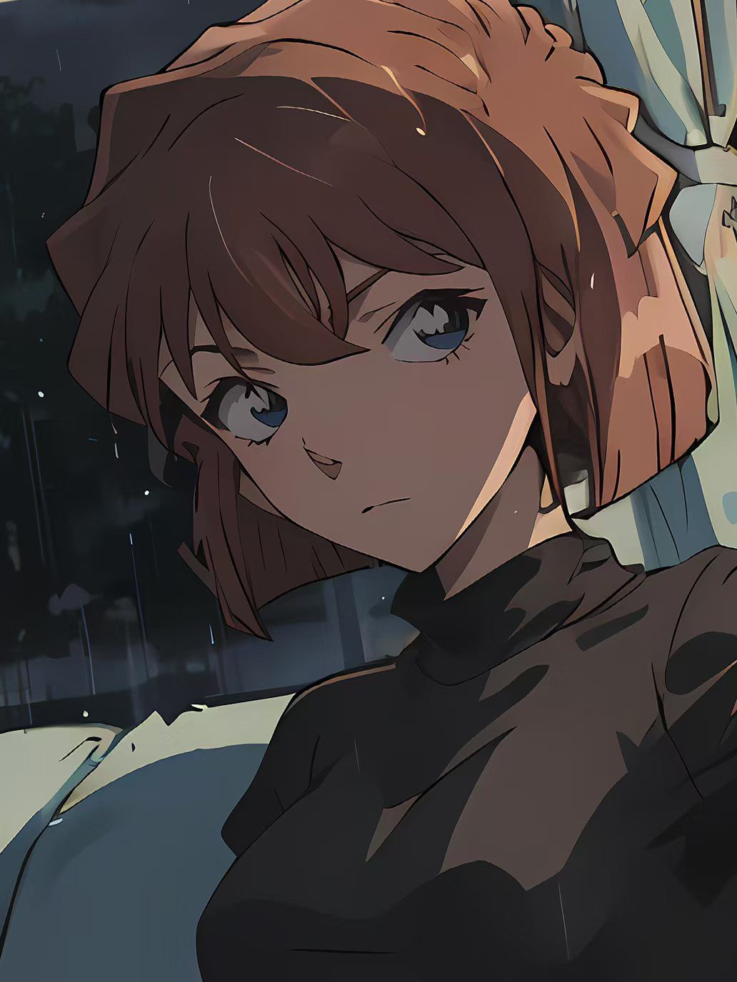 Pre-order Starry Sky Miyano Shiho Detective Conan Haibara Ai Shirley Black Organization Decoration Painting-Statue Master