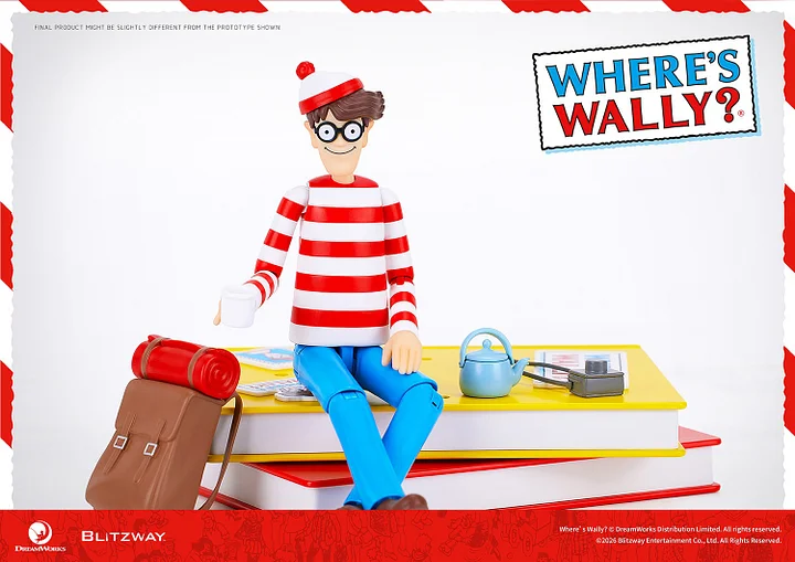 BLITZWAY - Where's Wally? Action Figure Licensed