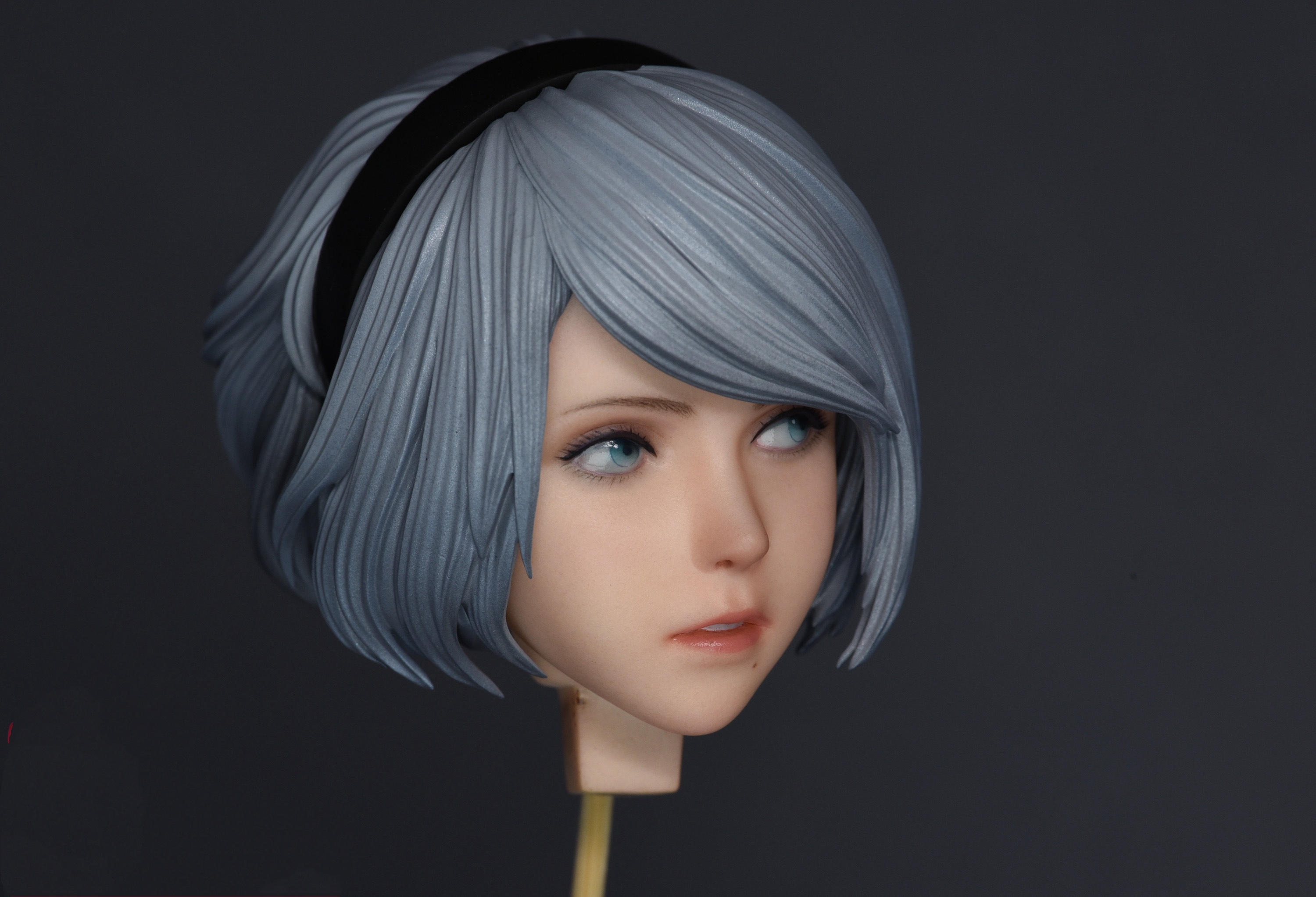 【Pre-sale】 NieR: Automata 2B Xiao Xia 1/4 Fidelity Figure, Purely Handmade Statue