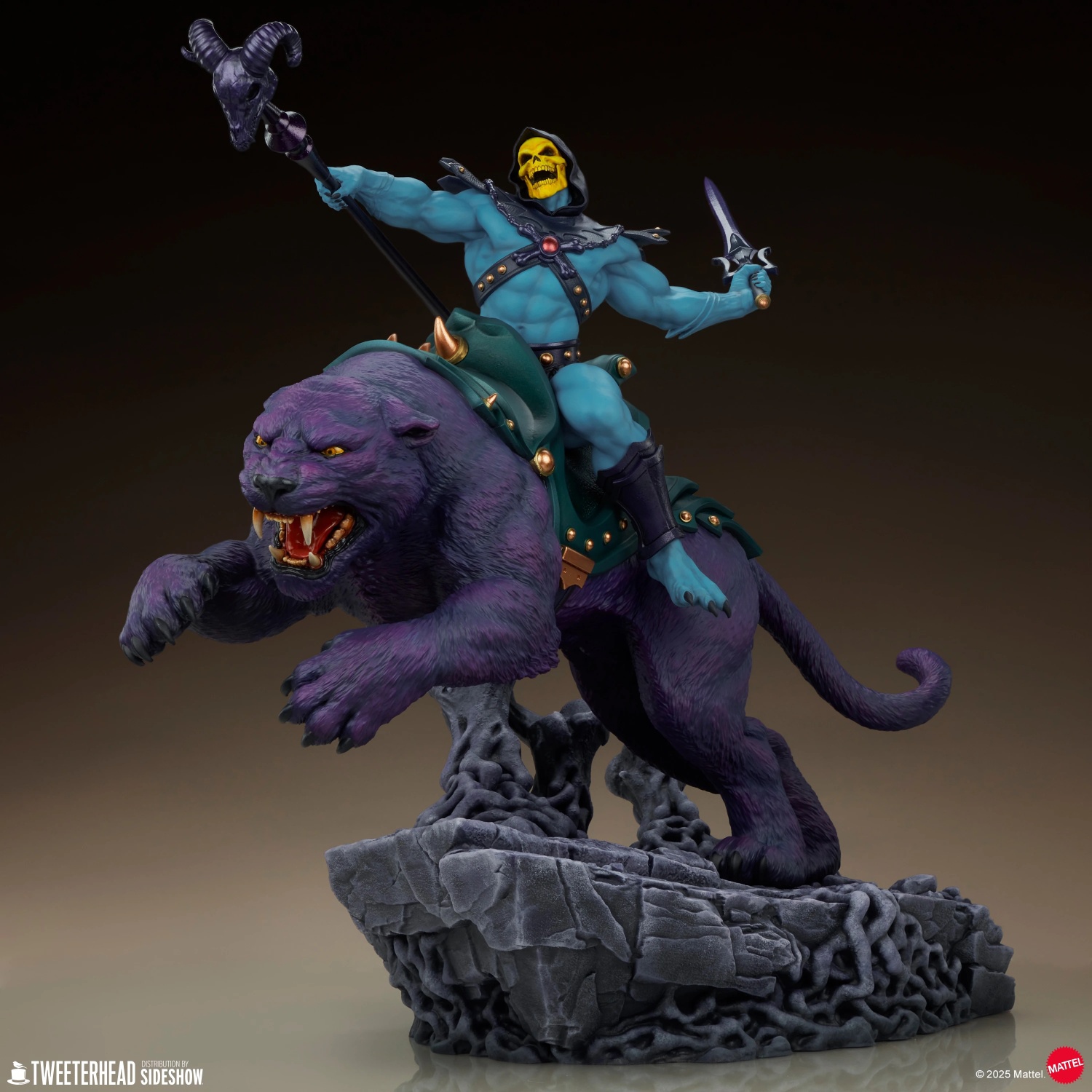 Sideshow x Tweeterhead：81cm SkeletorTM & PanthorTM Quarter Scale Maquette 9041812