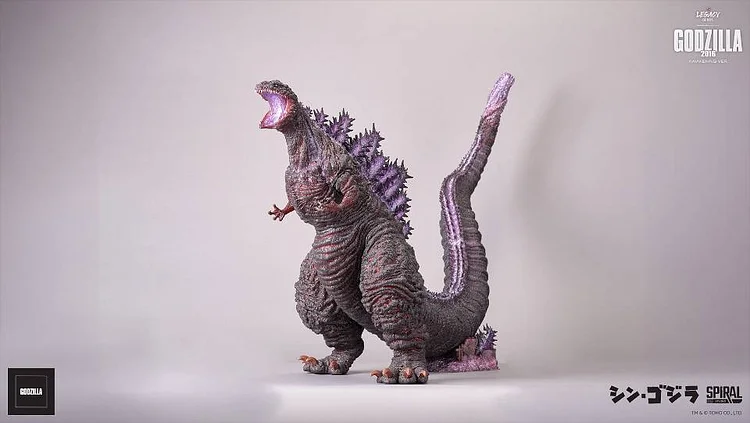 Spiral Studio - Godzilla Legacy Series Godzilla 2016 TLSTK-GZ006 &  TLSTK-GZ005  (Licensed) Statue(GK)-Statue Master