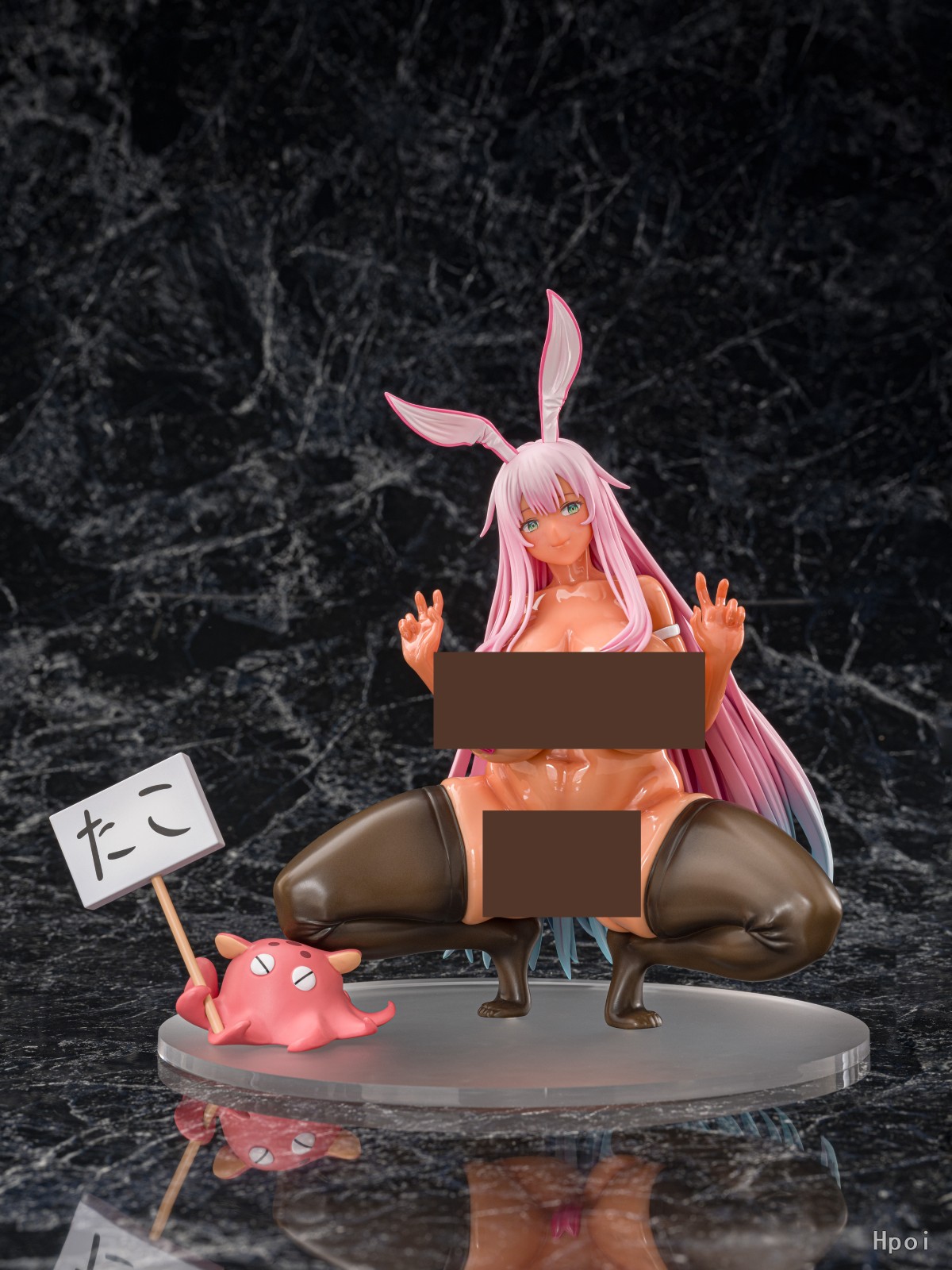 DAIKI KougYou - Pink kami chan Black gal ver (Licensed) Game-Statue Master