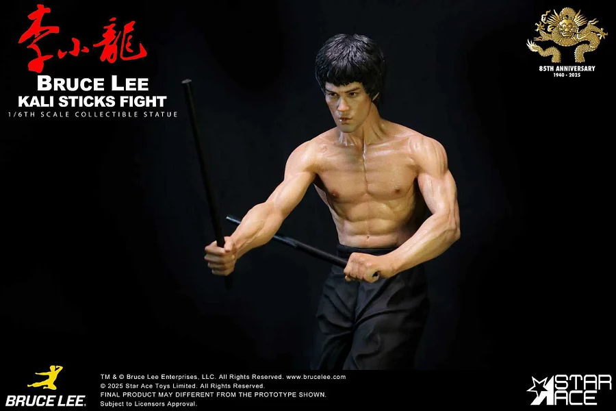 Star Ace Toys - Bruce Lee "Kali Sticks Fight" Basement ver. SA6075 SA6076 (Licensed)Statue