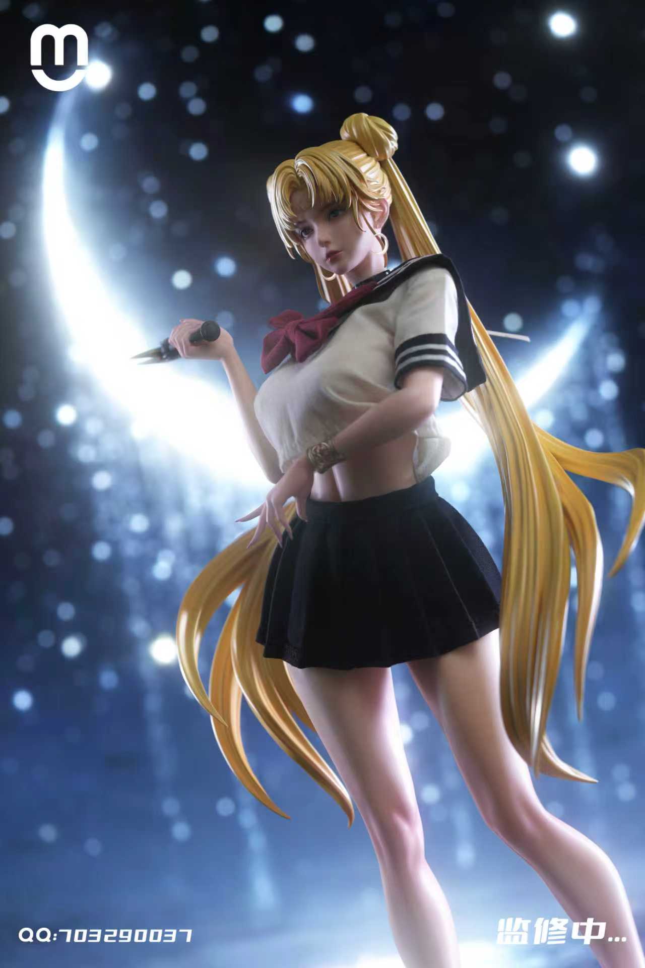 MU Studio - Sailor Moon  Dark Usagi Tsukino Statue(GK)