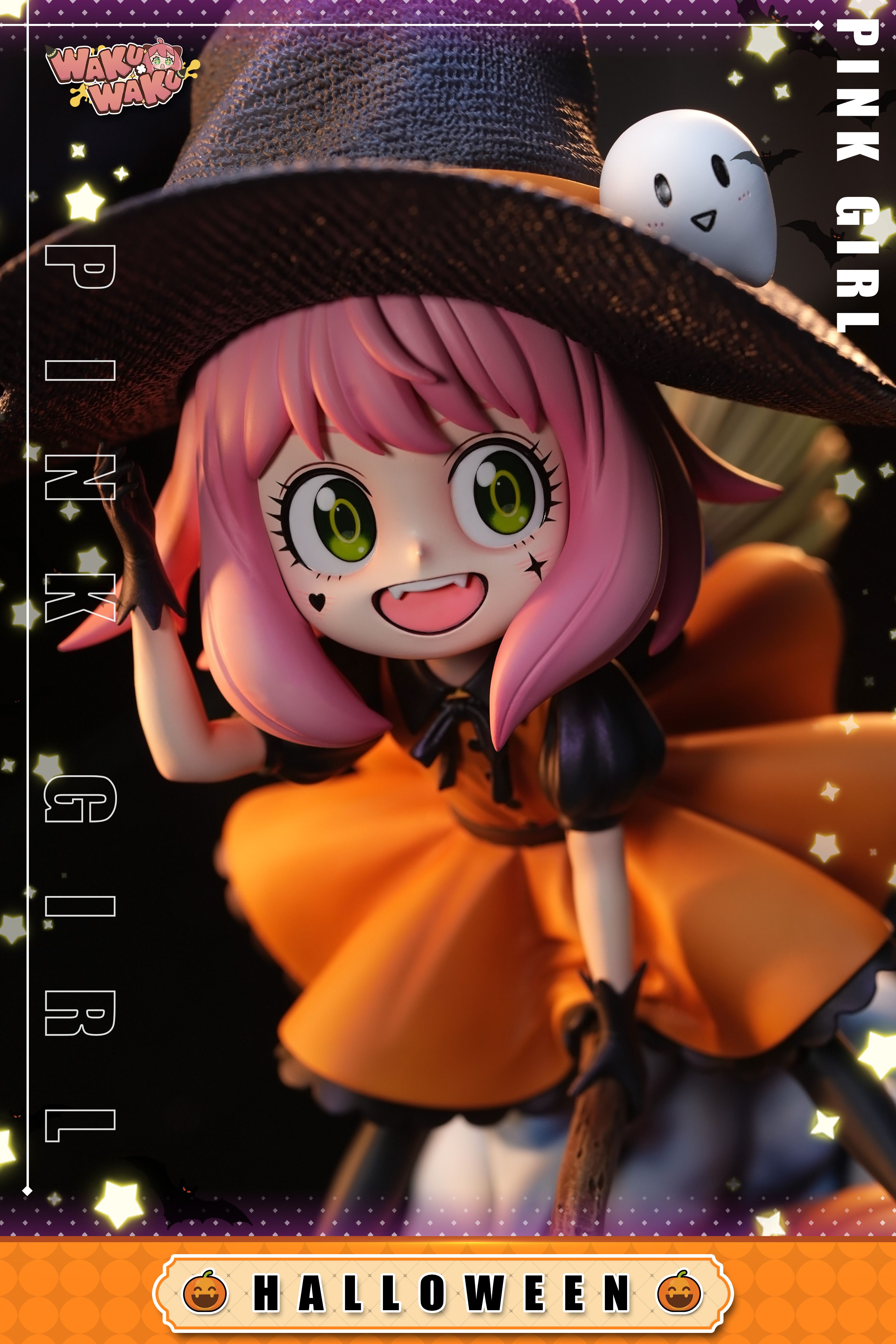 Pre-order WAKUWAKU 2024 Halloween Limited Edition, Anya Spy Family GK Figure Model.
