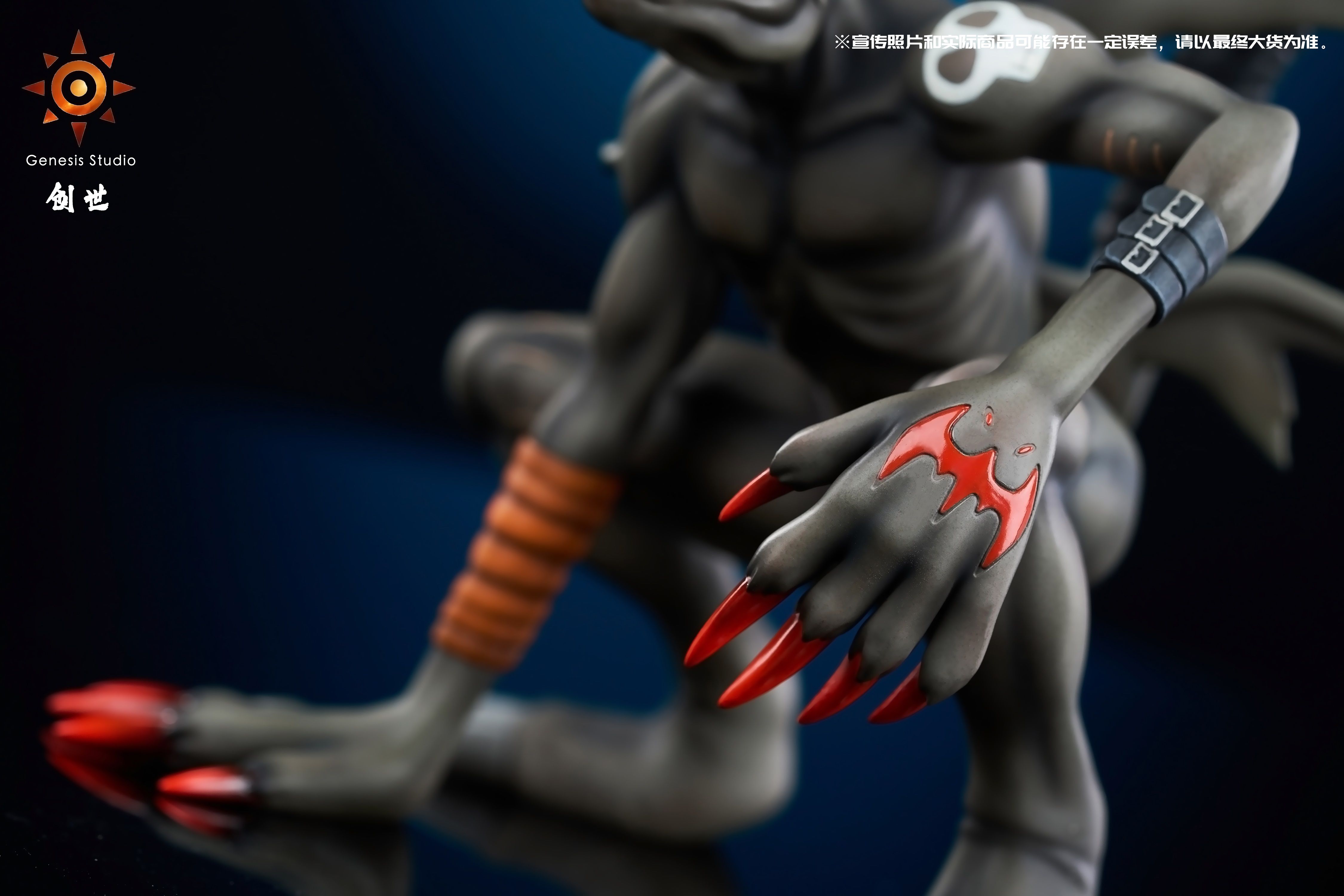 Pre-order Genesis Vampire Chapter Evil Dragon Beast Digital Monster GK Limited Edition Handmade Statue Model-Statue Master