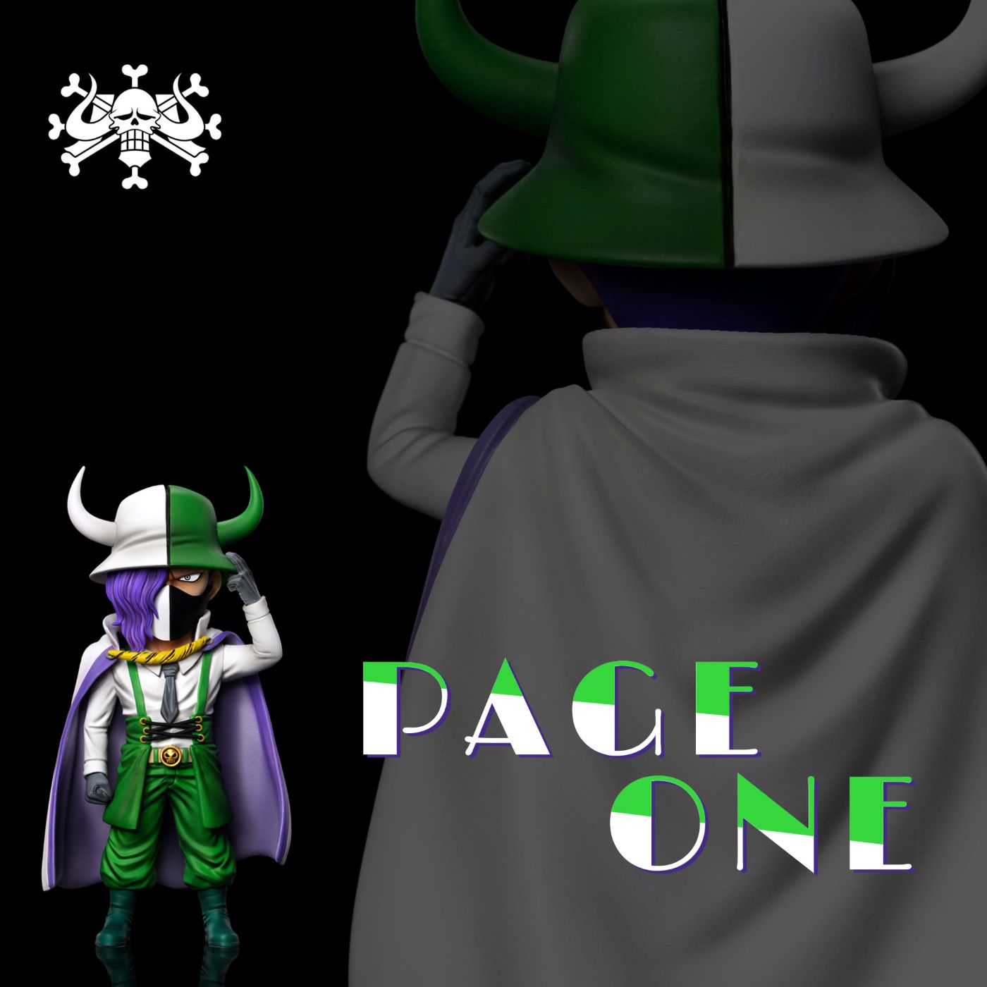 Pre-order A+ Research Institute: Beast Pirates Flying Six Cells Pekoms One Piece GK Handmade Model