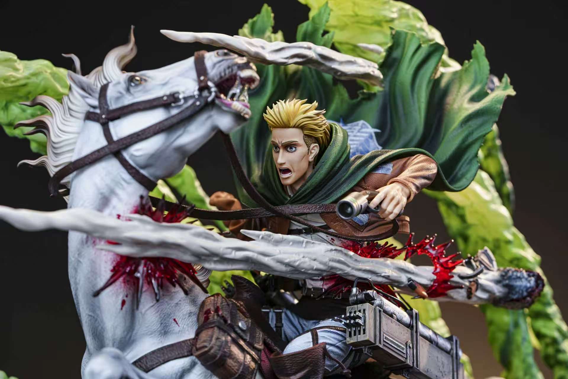 Model Power Studio Commander Erwin's Suicide Charge Attack on Titan