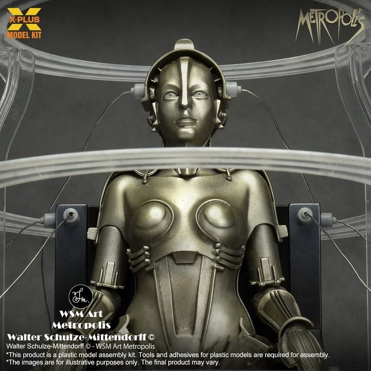 X-PLUS PLEX Studio - Metropolis Maschinenmensch Seated Ver. (Licensed) 1/8 Staue(GK)