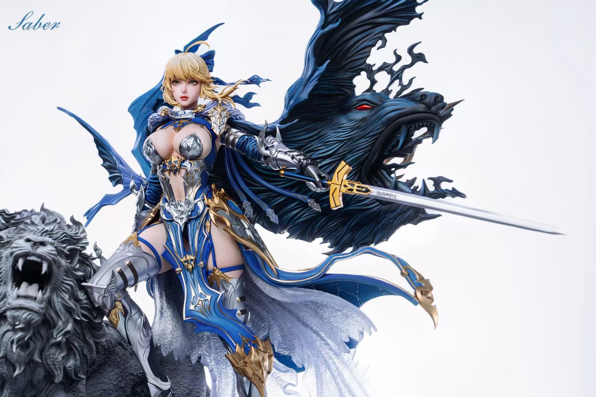 DT STUDIO Saber Excalibur Resin Statue Fate Series GK Limited Edition Figure