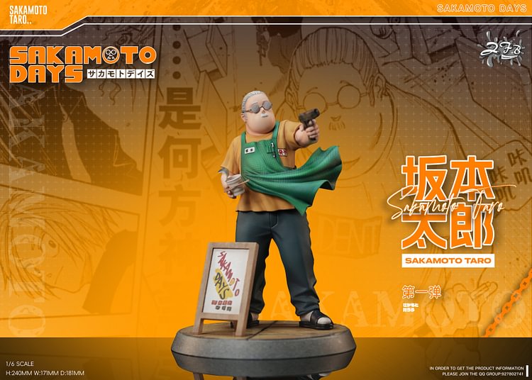 ZFB Studio - Sakamoto Days Fat Taro Sakamoto Statue(GK)