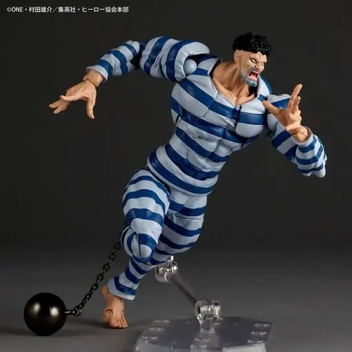 Kaiyodo - Revoltech Amazing Yamaguchi One-Punch Man Puri-Puri Prisoner (Licensed)Statue