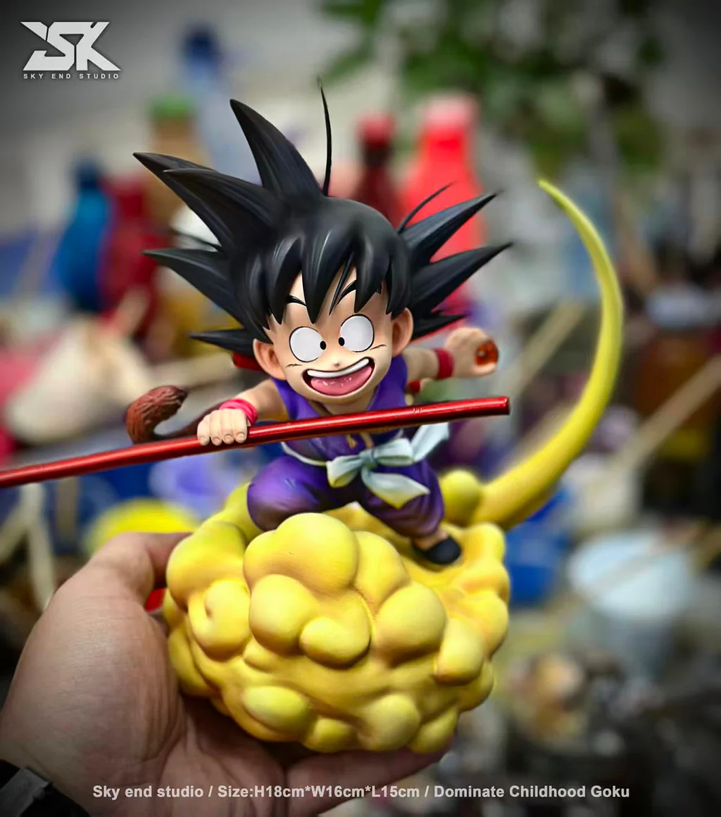 Sky End Studio - DRAGON BALL Cloud Kid Goku Statue 
