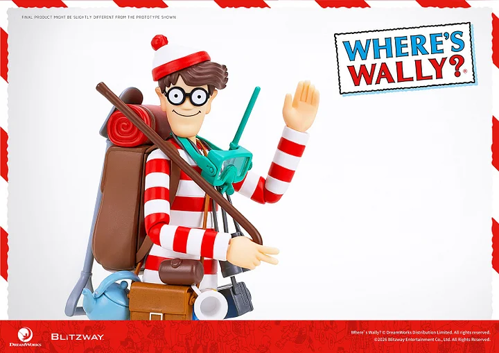 BLITZWAY - Where's Wally? Action Figure Licensed