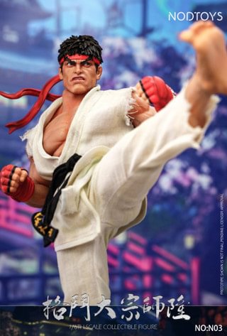 NODTOYS Studio - Silicone Articulated Figure "Grandmaster of Fighting – Ryu" 1/6 Action Figure-Statue Master