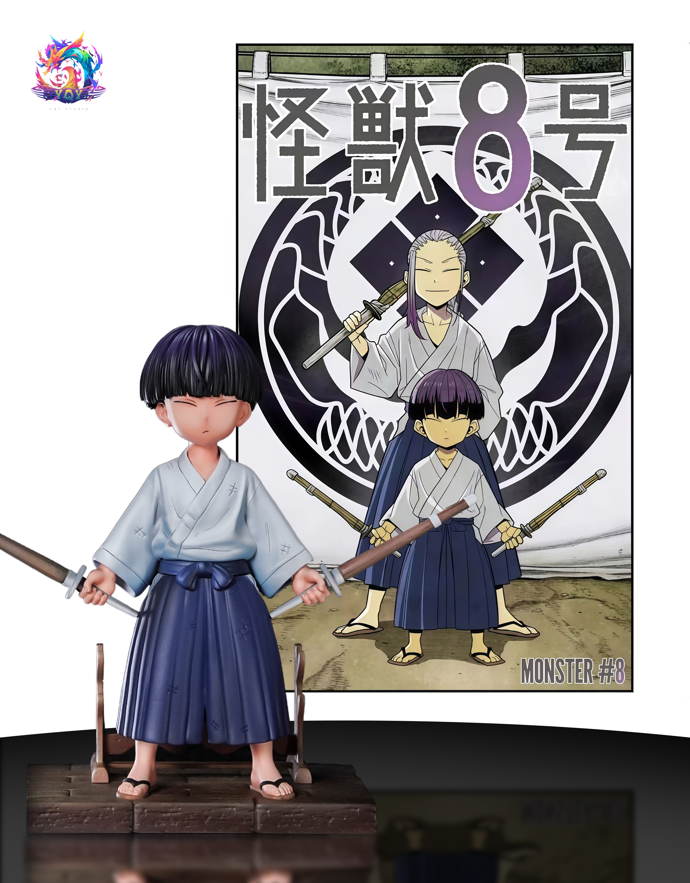 YQY Studio - Kaiju No. 8 Childhood Soshiro Hoshina Statue(GK)