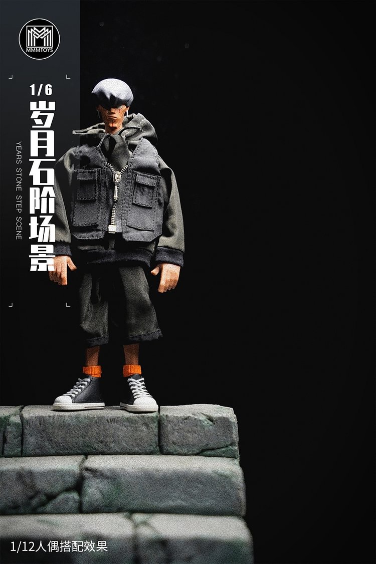 IN STOCK  MMMTOYS 1/6 th Years Stone Step Scene M2302